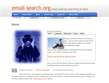 Tablet Screenshot of email-search.org